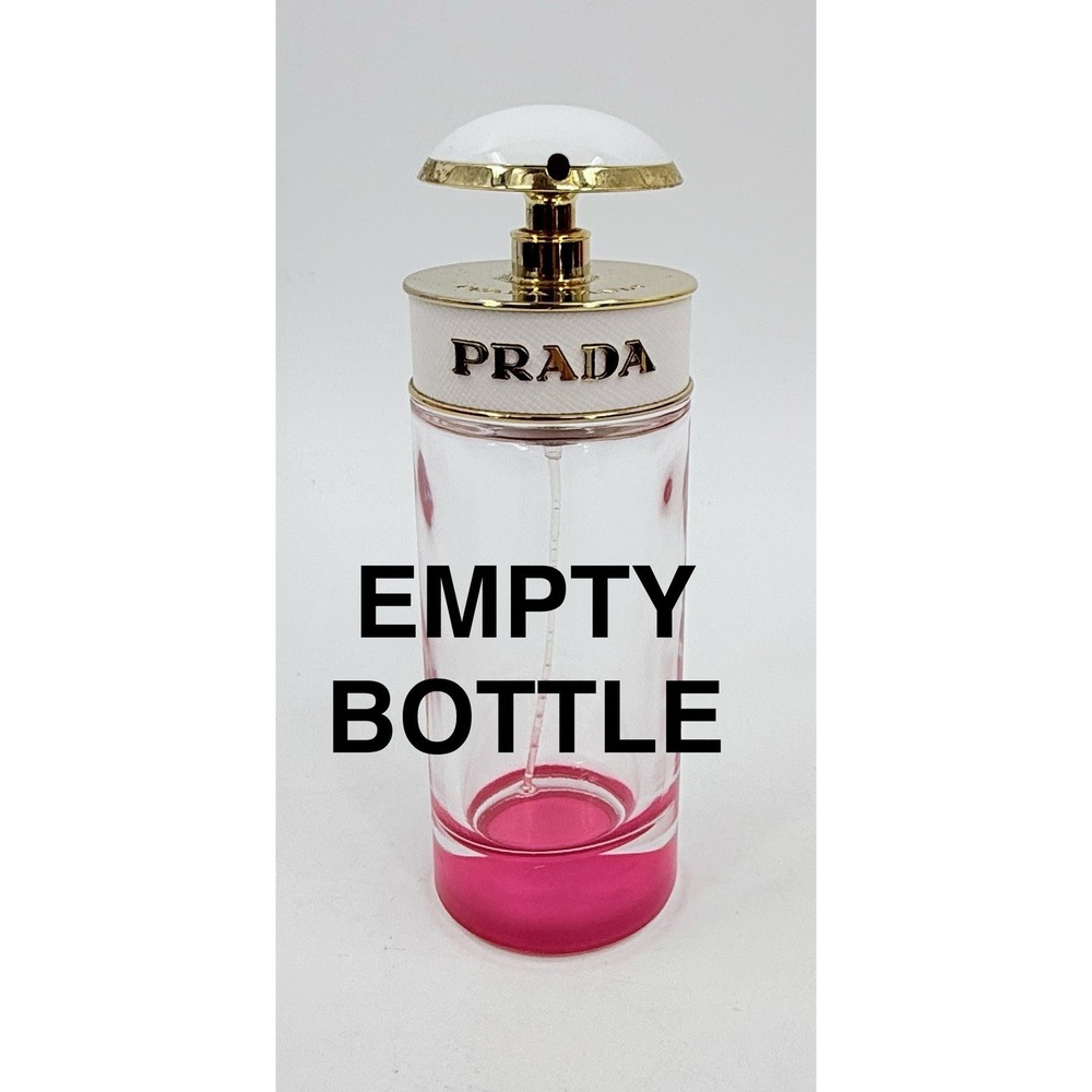 Prada "Candy Kiss Eau de Parfum" Spray 2.7 fl oz / 80ml White **EMPTY BOTTLE***